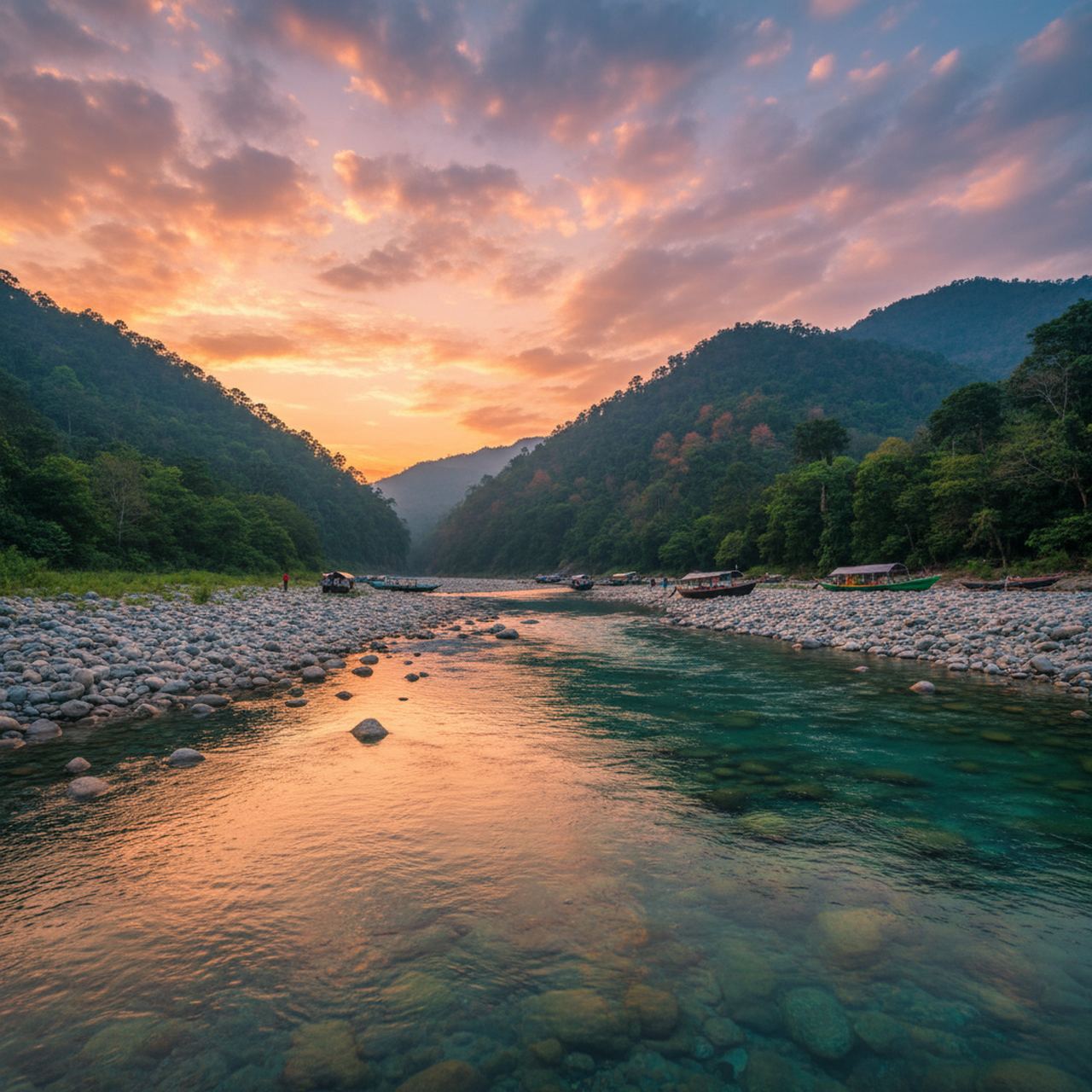 Bichanakandi — river destination in Bangladesh