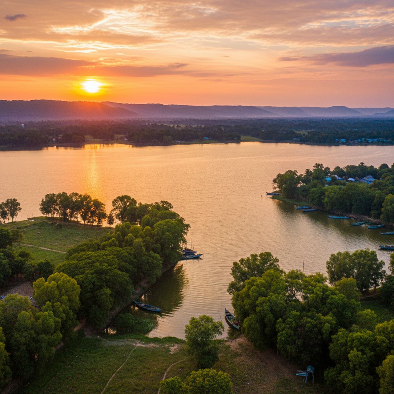 Muhuri Project — lake destination in Bangladesh