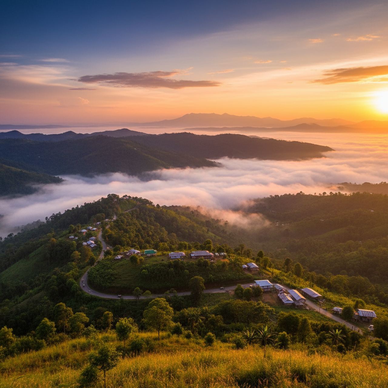 Sajek Valley — hill destination in Bangladesh