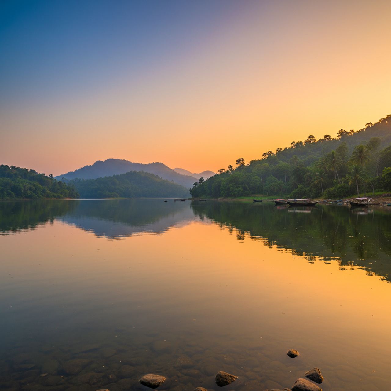 Shimanto Lake — lake destination in Bangladesh